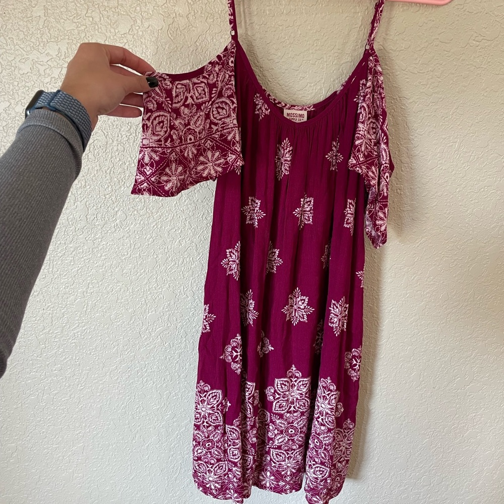 Off the shoulder dress